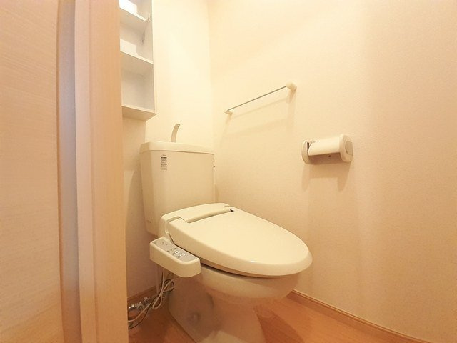 第２　レイク　ヴィレッジのトイレ|シンプルで使いやすいトイレです