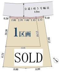 横浜市金沢区富岡西２丁目の新築一戸建の区画図|最終1棟の販売です！
お気軽にお問合せ下さい！