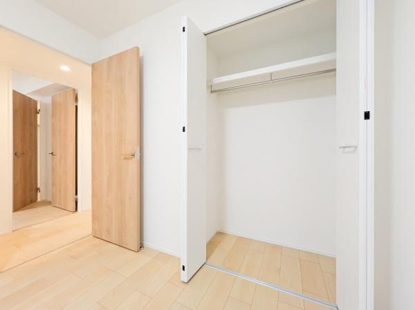 シティハウス上大岡の収納|豊富な収納スペース。
収納が多いと、お部屋が広く使えます！