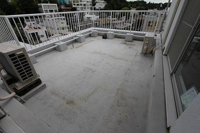 世田谷区玉川２丁目の賃貸マンションのバルコニー