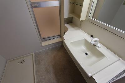 世田谷区玉川２丁目の賃貸マンションの洗面所