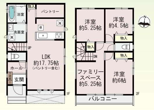 枚方市渚栄町の新築一戸建の画像
