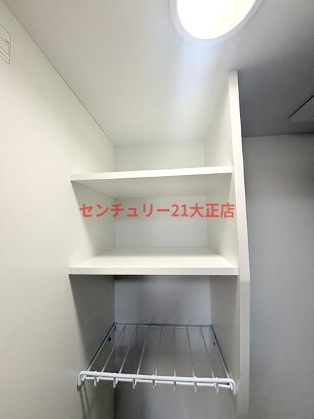 大阪市港区弁天４丁目の賃貸マンションの収納