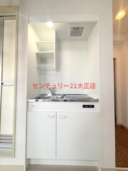 大阪市港区弁天４丁目の賃貸マンションのキッチン