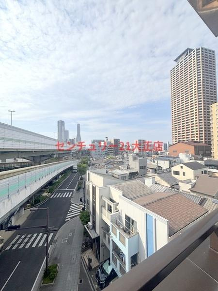 大阪市港区南市岡３丁目の賃貸マンションの展望