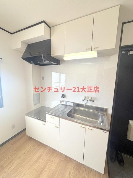 大阪市港区南市岡３丁目の賃貸マンションのキッチン