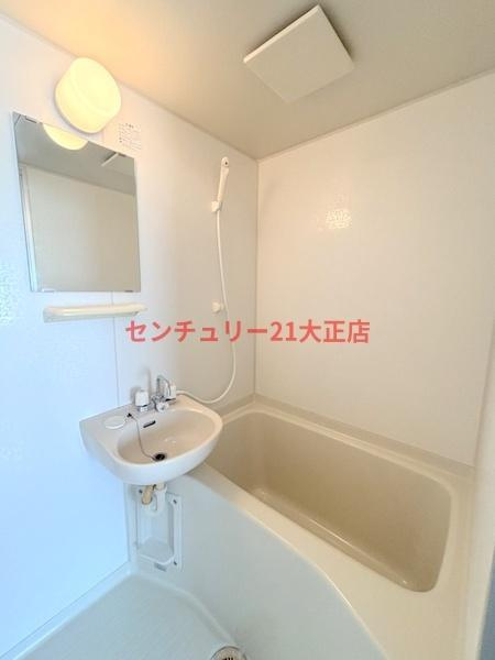 大阪市港区南市岡３丁目の賃貸マンションの浴室
