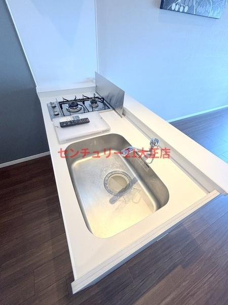 大阪市港区南市岡２丁目の賃貸マンションのキッチン
