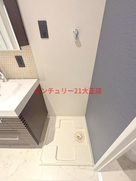 大阪市港区南市岡２丁目の賃貸マンションの洗面所