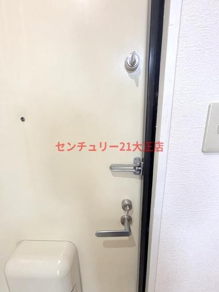 大阪市港区市岡元町３丁目の賃貸マンションのセキュリティ