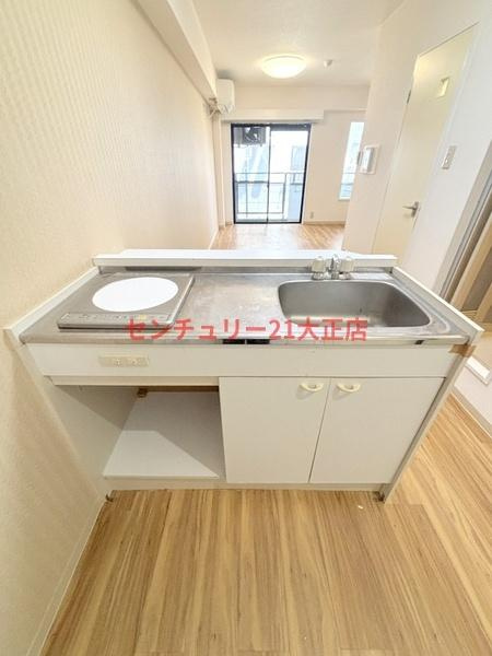 大阪市港区市岡元町３丁目の賃貸マンションのキッチン