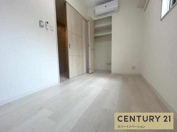 大阪市大正区三軒家東５丁目の賃貸マンションの寝室|きれいな洋室です！