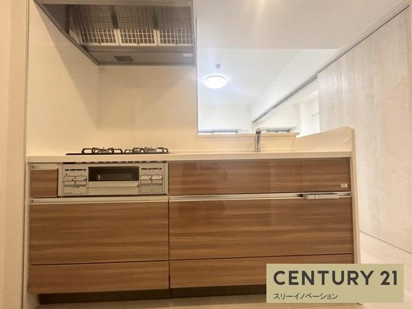 大阪市大正区三軒家東５丁目の賃貸マンションのキッチン|システムキッチン！