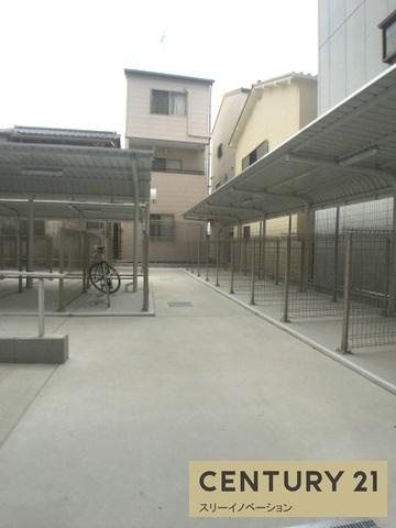 大阪市大正区三軒家東５丁目の賃貸マンションのその他共用部分|駐輪場