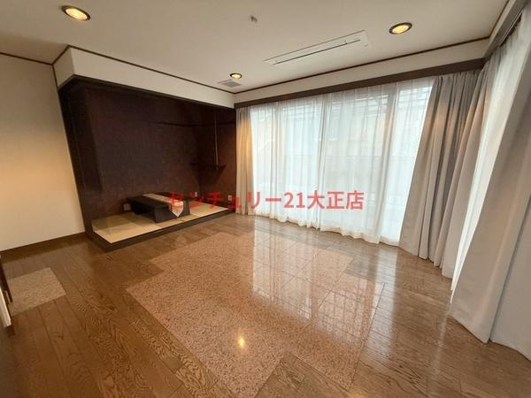大阪市港区弁天５丁目の賃貸マンションの居間・リビング