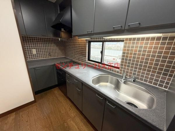 大阪市港区弁天５丁目の賃貸マンションのキッチン