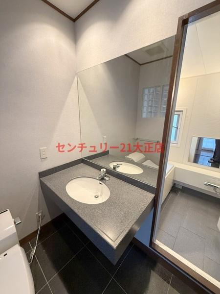 大阪市港区弁天５丁目の賃貸マンションの洗面所