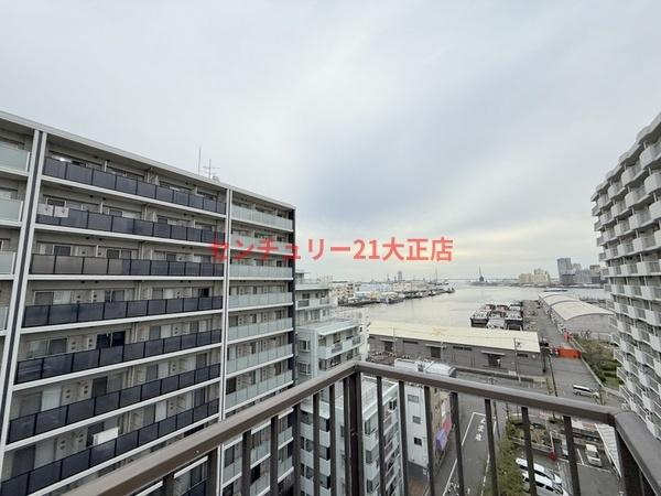 大阪市港区弁天５丁目の賃貸マンションの展望