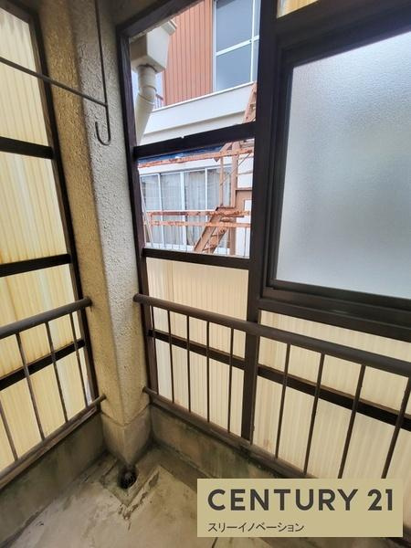三軒家東1丁目ビルの展望|★雨に濡れにくいですね★