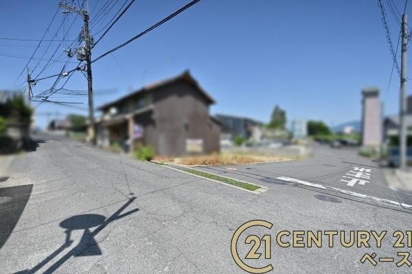 橿原市小房町　建築条件なし土地の前面道路含む現地写真|■現地撮影写真■閑静な住宅地で穏やかな暮らしをスタート！