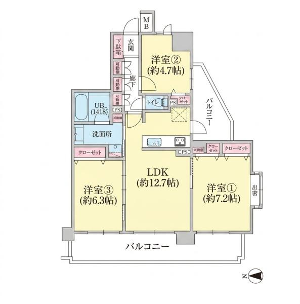 クリオ磯子上中里2番館