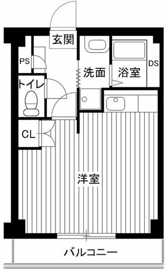 【間取り】 | ビレッジハウス治明2号棟