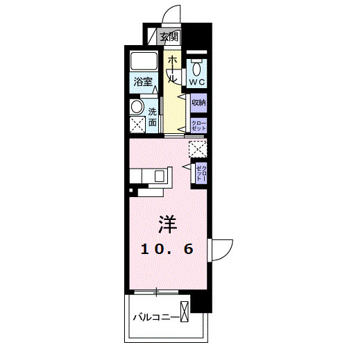 レジデンス西川の間取り