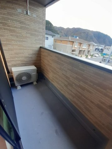 フリーデＡのバルコニー