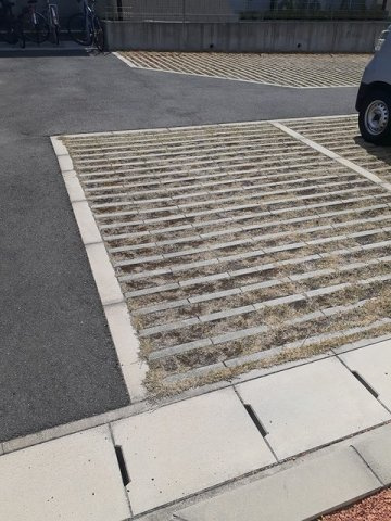 コトンシャトーライムテラスの駐車場