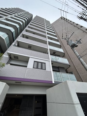 フラシア東難波の外観|おしゃれな外観です