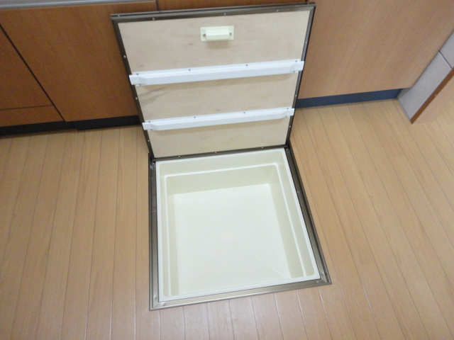レジデンスヒルズ　サウスコートの収納|床下収納