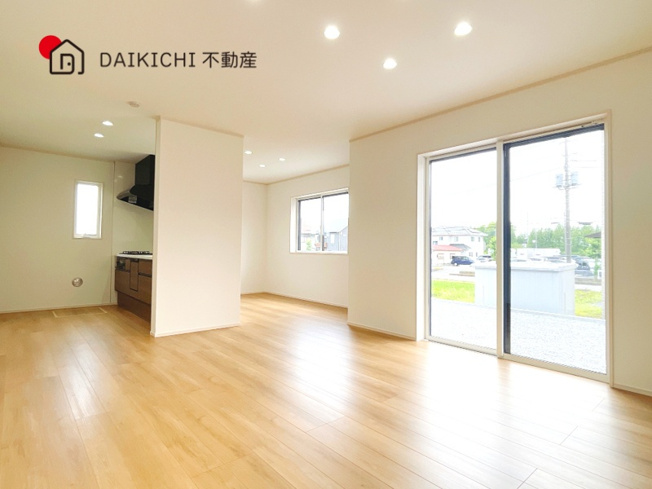 【居間・リビング】 | 羽生市藤井上組　新築戸建　全12棟　8号棟