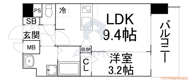 【間取り】 | プレサンス緑橋ソレアス