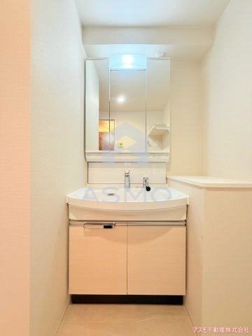 【洗面所】 | プレサンス緑橋ソレアス | 同マンション別部屋　参考写真