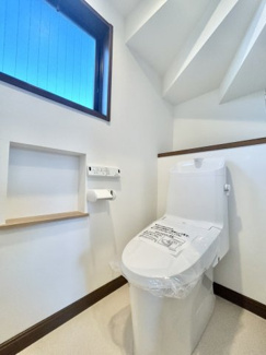 【トイレ】 | 南アルプス市上今諏訪　内外装リフォーム済中古戸建 旧積水ハウス