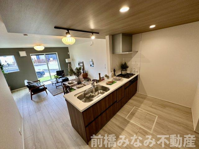 【新築平屋】高崎市下之城町1期　限定1棟　リナージュ　新築建売のキッチン|キッチンです