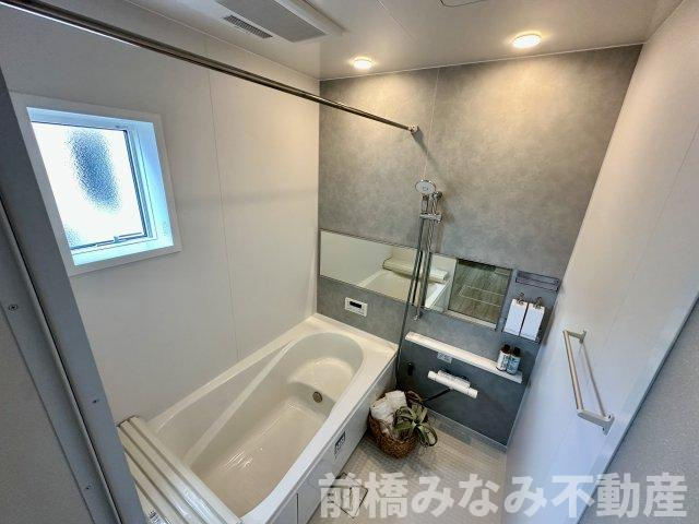 【新築平屋】高崎市下之城町1期　限定1棟　リナージュ　新築建売の浴室|日々の暮らしに欠かせないお風呂です