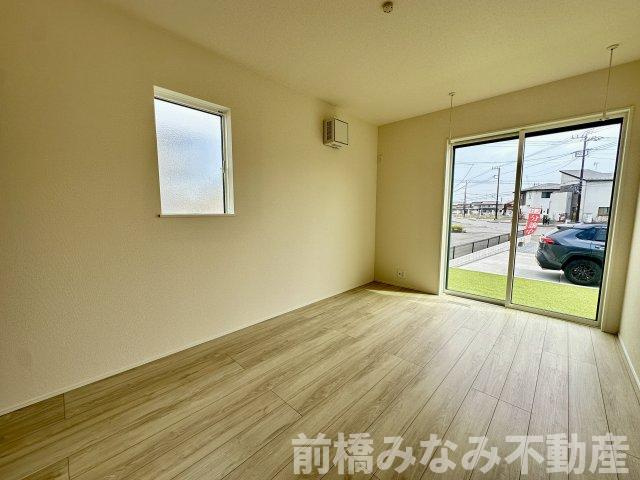 【新築平屋】高崎市下之城町1期　限定1棟　リナージュ　新築建売の洋室|洋室です