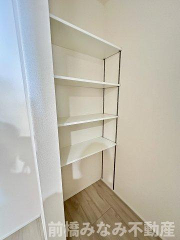 【新築平屋】高崎市下之城町1期　限定1棟　リナージュ　新築建売の収納|大きなものも収納できそうです