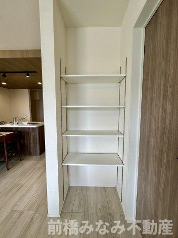 【新築平屋】高崎市下之城町1期　限定1棟　リナージュ　新築建売の収納|収納豊富です