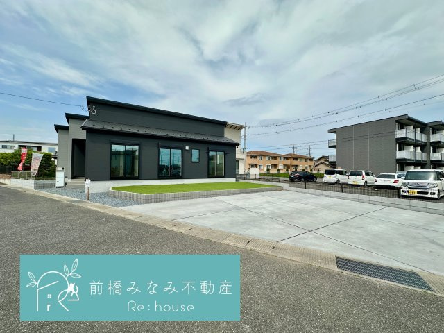 【新築平屋】高崎市下之城町1期　限定1棟　リナージュ　新築建売の外観|外観もきれいです