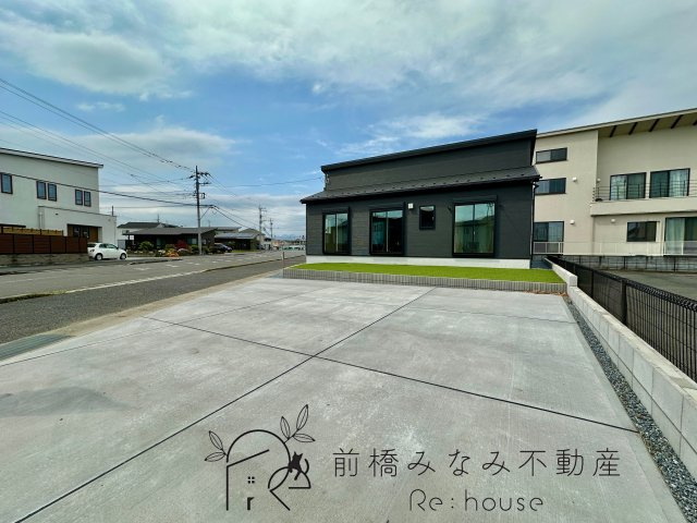 【新築平屋】高崎市下之城町1期　限定1棟　リナージュ　新築建売の外観|外観もきれいです