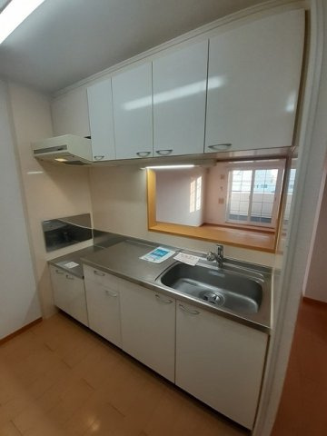 ラフレシール・ベルメゾンＢのキッチン|使い勝手の良いカウンターキッチンです♪