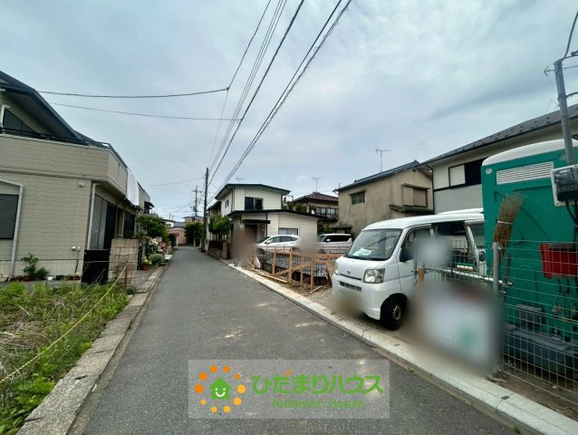 杉戸町下高野第23　新築一戸建て　クレイドルガーデンの前面道路含む現地写真|2026/05/08　撮影