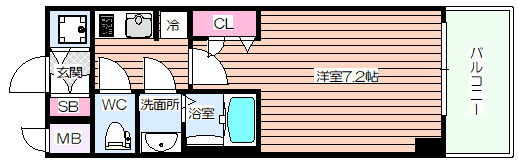 【間取り】 | S-RESIDENCE新大阪Rish