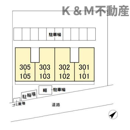 コンフォルトの区画図
