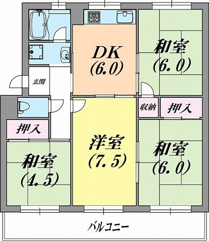 神戸市北区ひよどり台３丁目の賃貸マンション