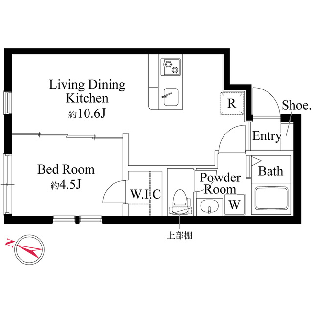 フォルスクラス駒込西ケ原の間取り