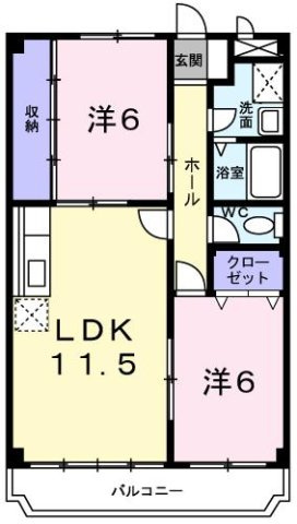 シャトル永井の間取り