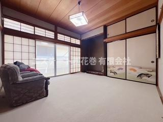 花巻市湯口字洗沢　土地建物の和室